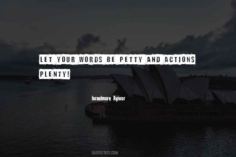 Quotes About Action And Words #717197