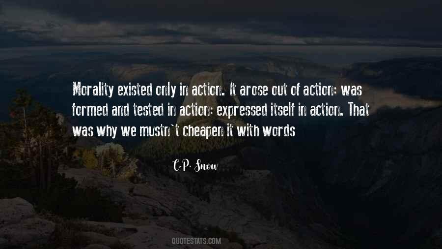 Quotes About Action And Words #998895