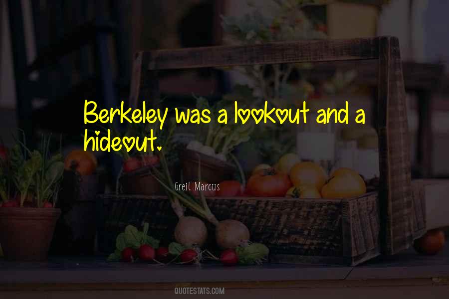 Quotes About Berkeley #848122