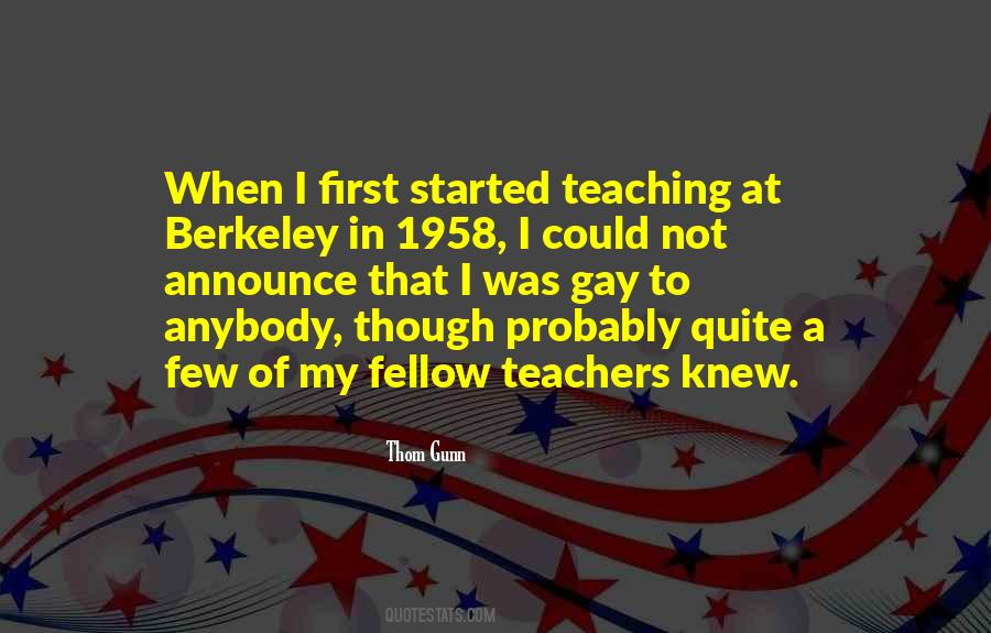 Quotes About Berkeley #949666