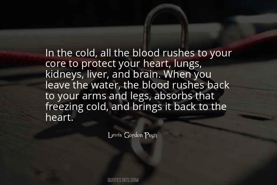 Quotes About Cold Blood #1356052