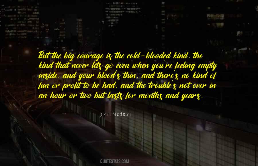 Quotes About Cold Blood #1493065