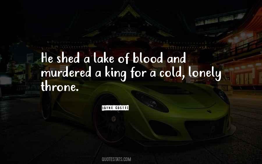 Quotes About Cold Blood #951706