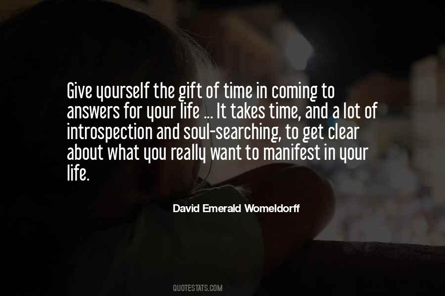 Quotes About Giving The Gift Of Time #607504