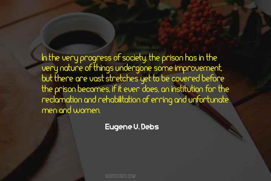 Quotes About Prison Rehabilitation #140235