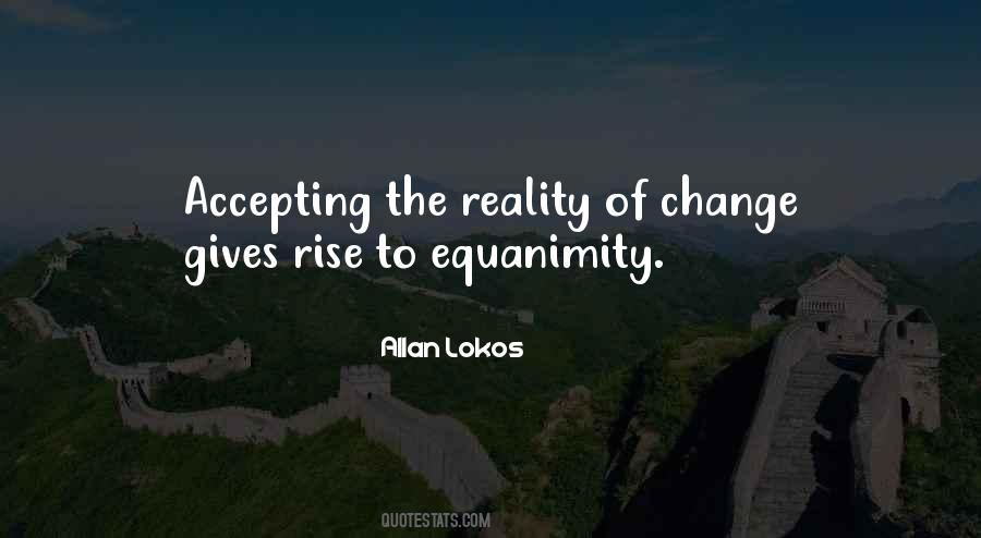 Quotes About Accepting Change #1097803