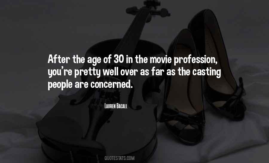 Quotes About Age Of 30 #810249