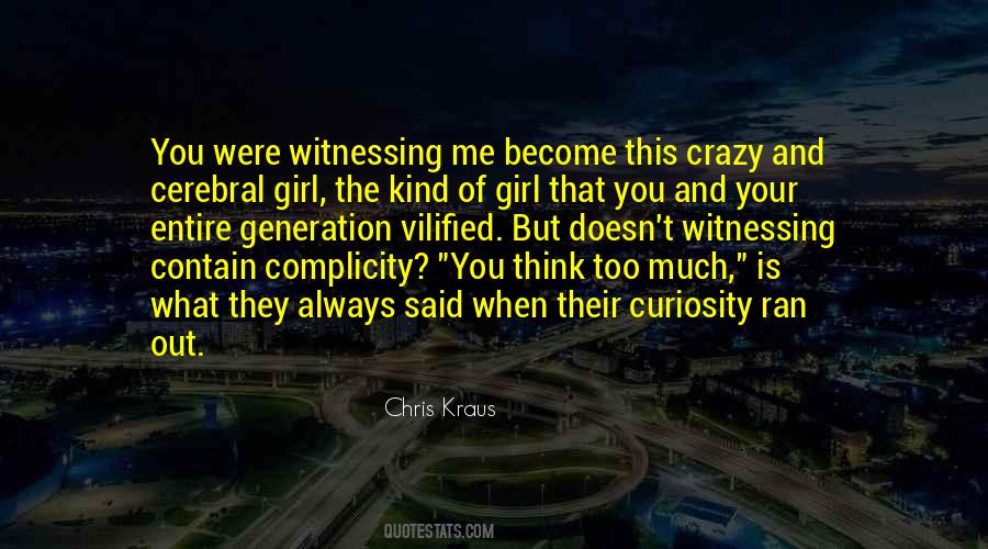 Quotes About Crazy Girl #789560