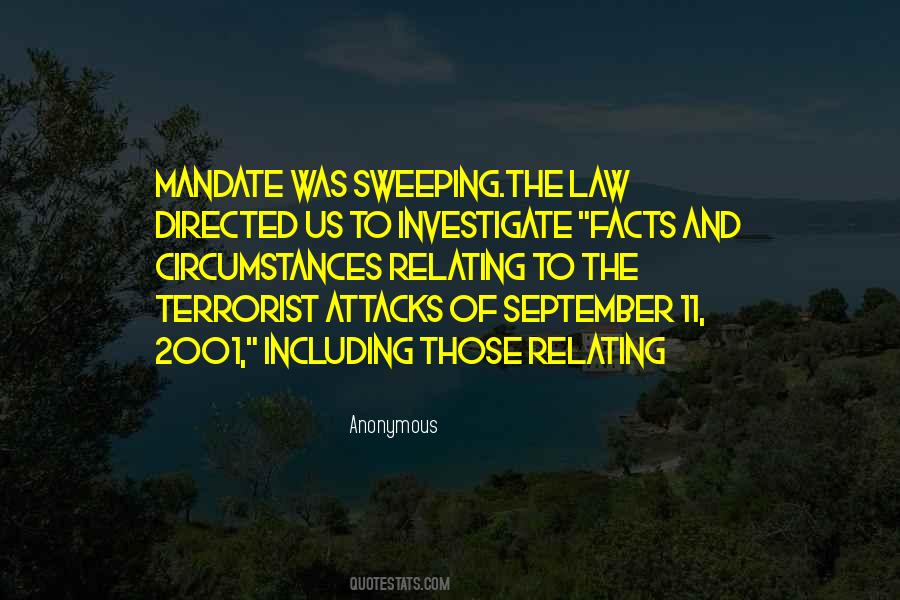 Quotes About Terrorist Attacks #304113