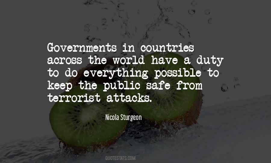 Quotes About Terrorist Attacks #428812