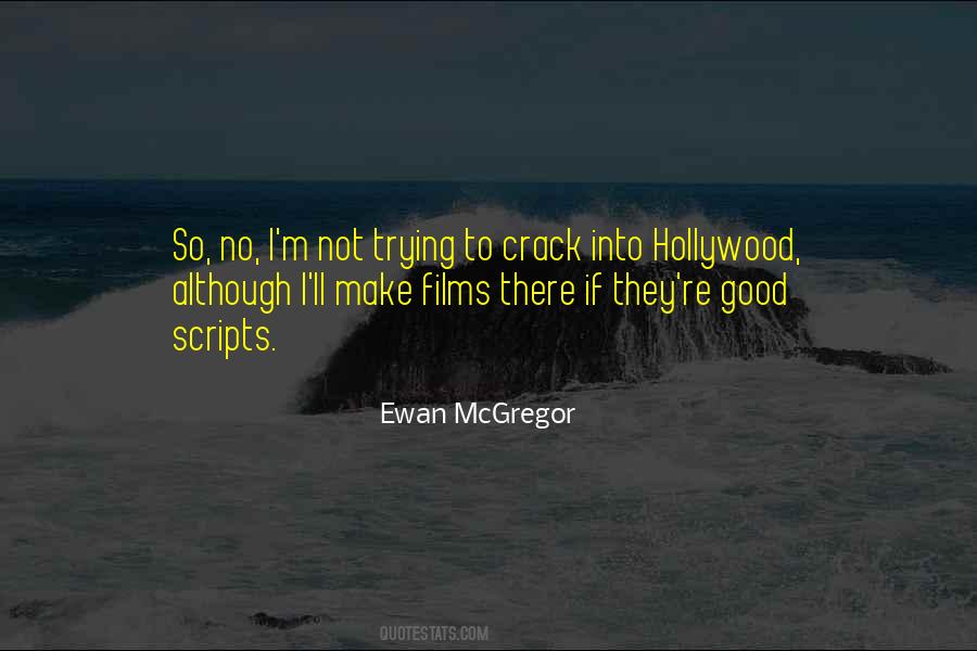 Quotes About Hollywood Films #159438