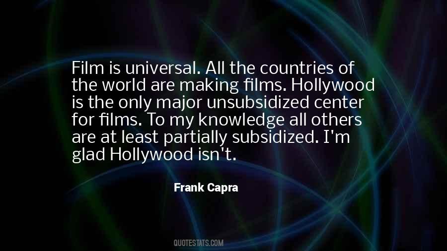 Quotes About Hollywood Films #585865