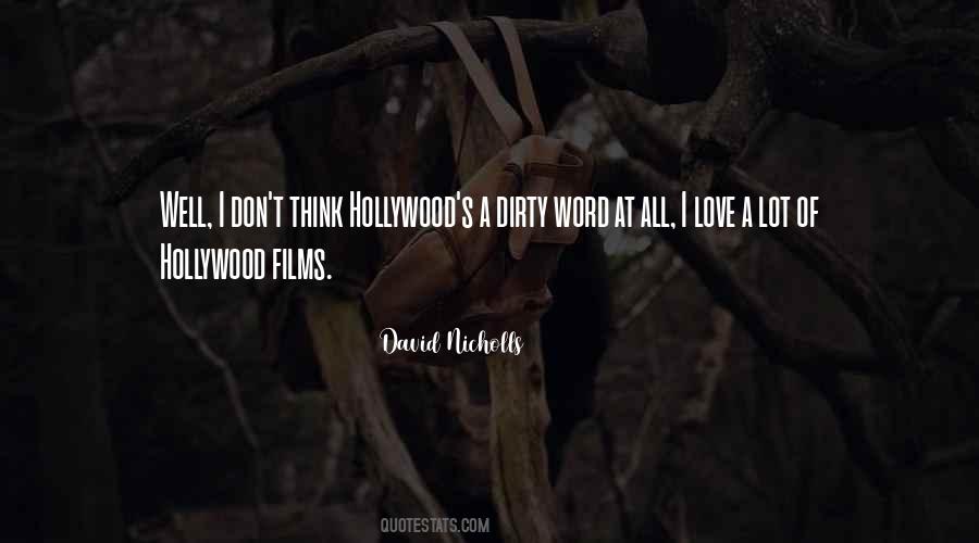 Quotes About Hollywood Films #820999