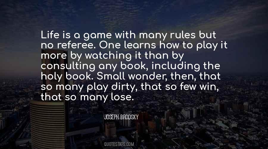 Rules Book Quotes #719344