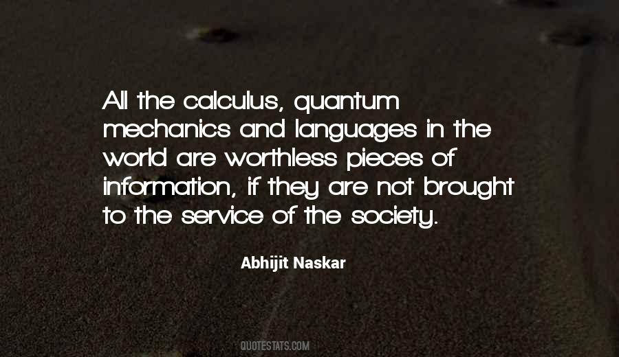 Quotes About Calculus #1073007
