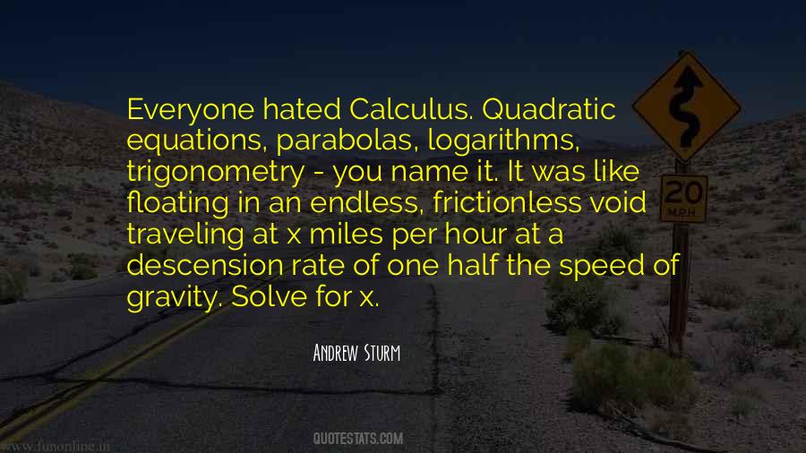 Quotes About Calculus #1324152