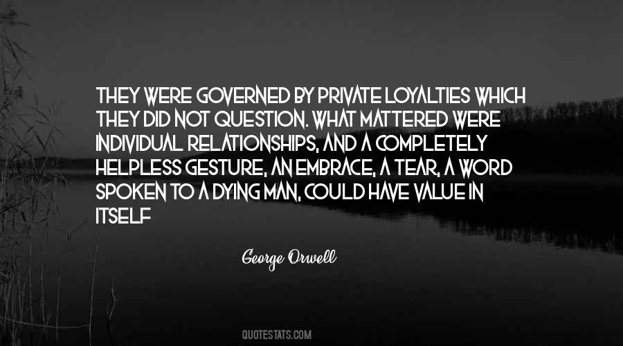 Man Helpless Quotes #753068