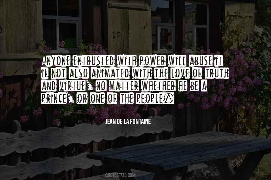 Quotes About Power Abuse #726325