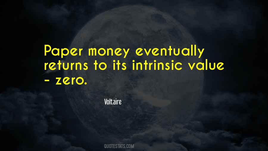 Quotes About Paper Money #1310345