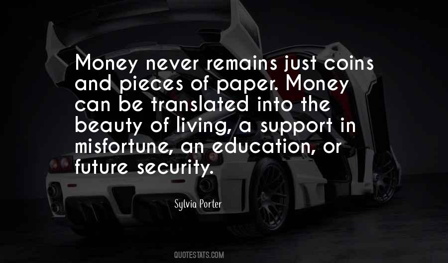 Quotes About Paper Money #1603968