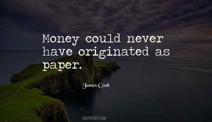 Quotes About Paper Money #372154