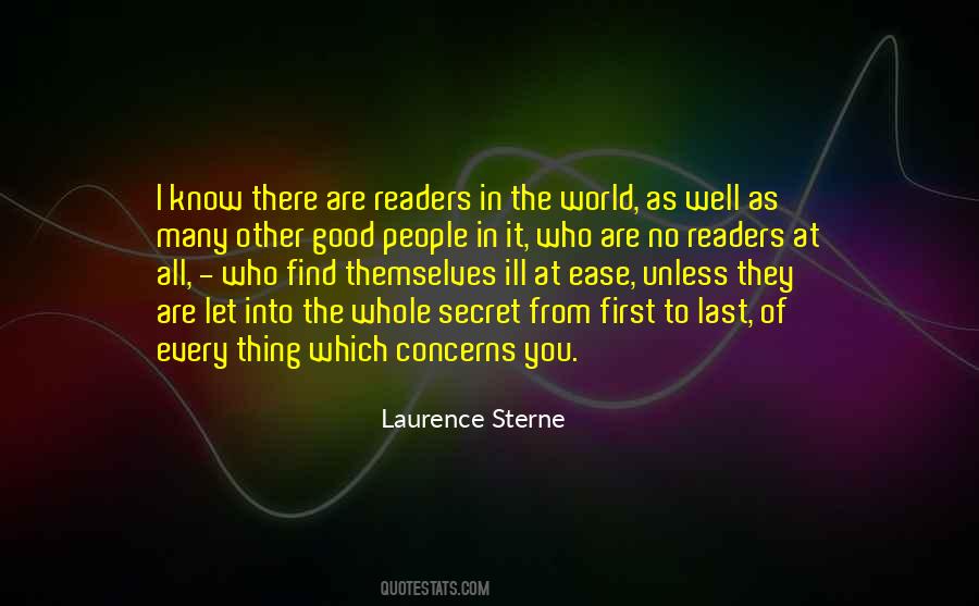 Quotes About Good Readers #160790