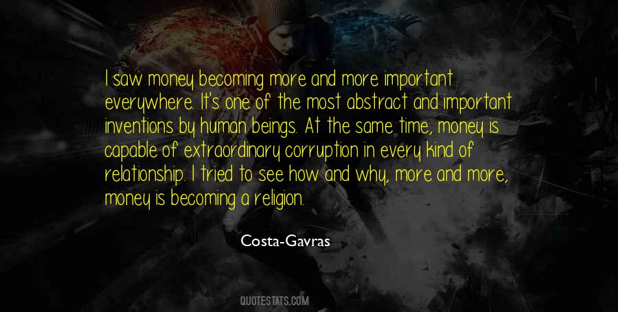 Quotes About Money And Corruption #176295