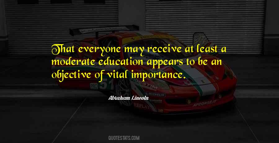 Vital Education Quotes #1342600