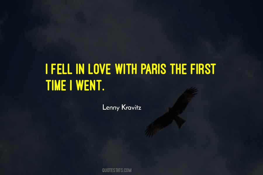 Love In Paris Quotes #1174771