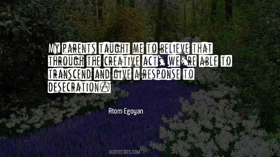 Creative Act Quotes #1767167