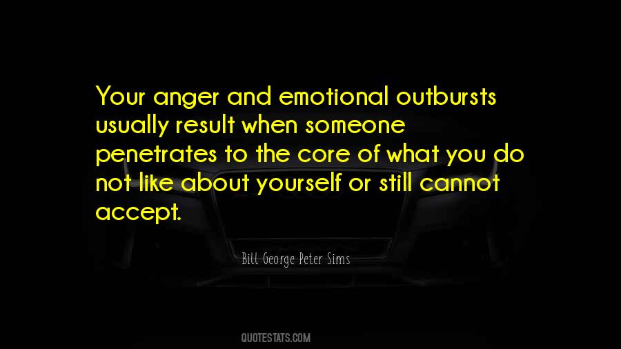 Quotes About Outbursts #1623262