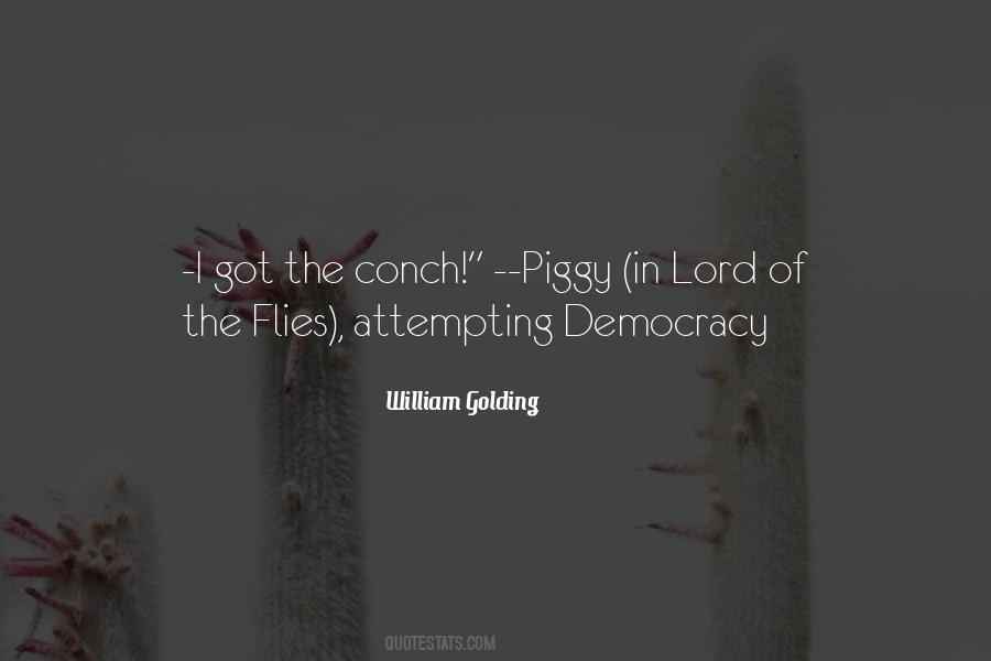 Quotes About Democracy In Lord Of The Flies #330901