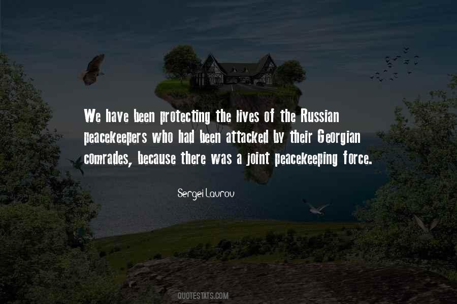 Quotes About Un Peacekeeping #1353849