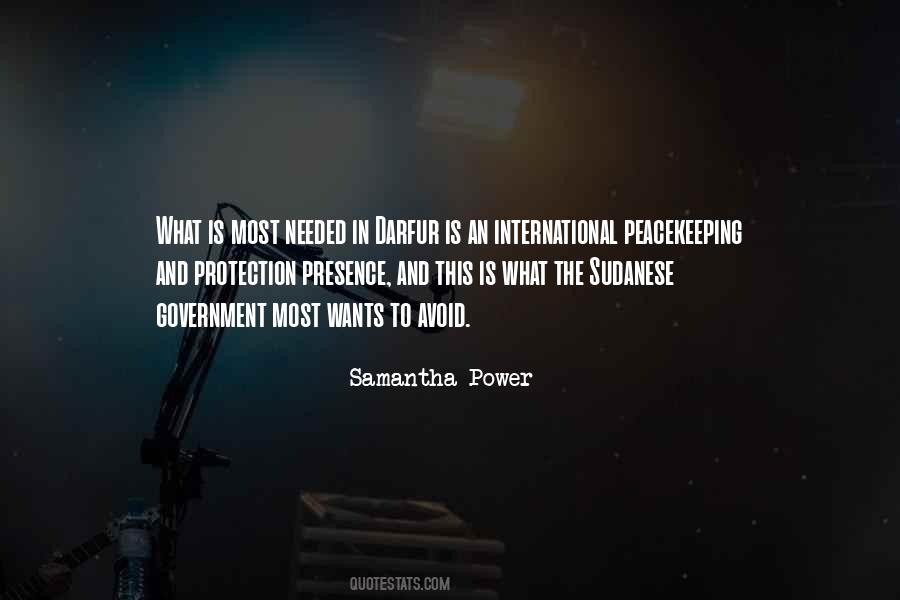 Quotes About Un Peacekeeping #1474469