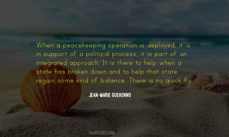 Quotes About Un Peacekeeping #615446