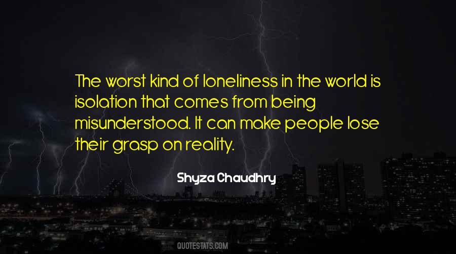 Loneliness In Quotes #1038500