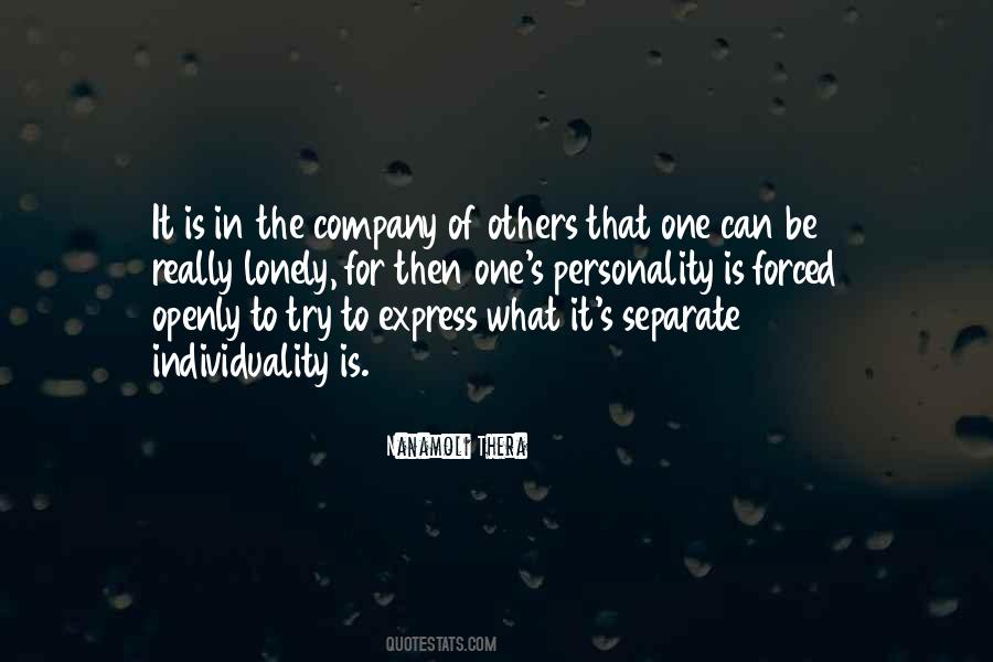 Loneliness In Quotes #10889