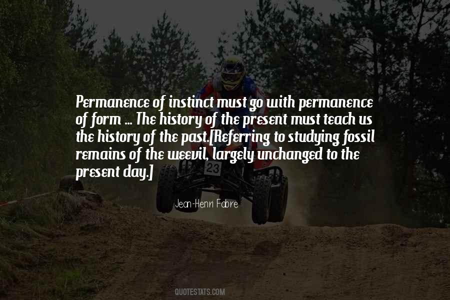 Quotes About Permanence #167320