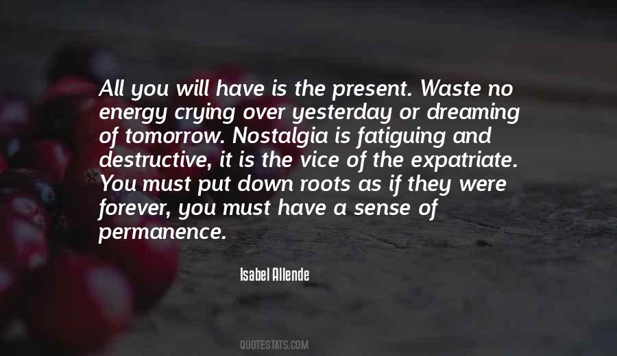 Quotes About Permanence #366020