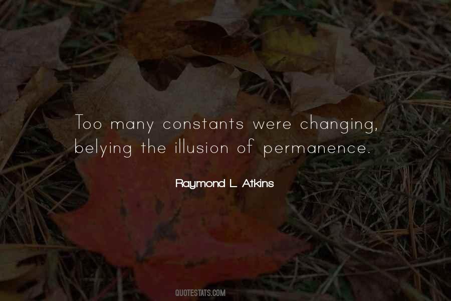 Quotes About Permanence #705218
