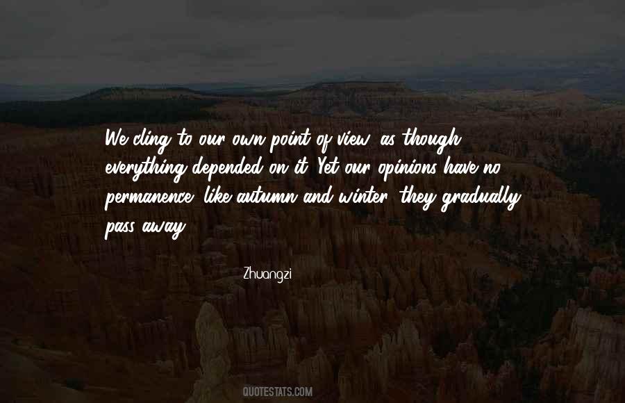 Quotes About Permanence #992650