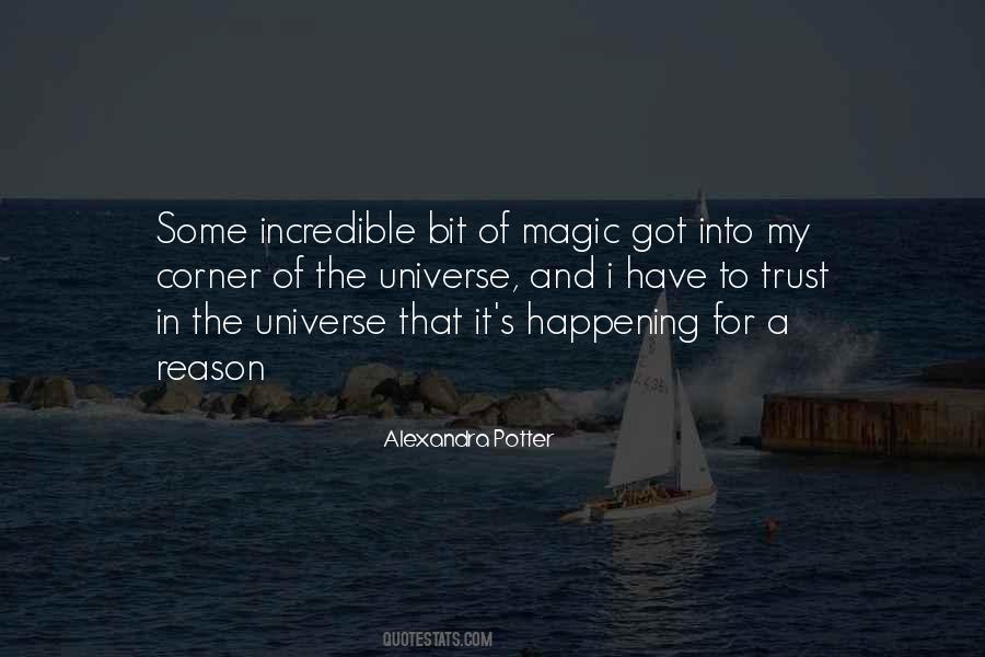 Quotes About Trust In The Universe #1122502