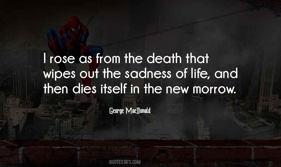 Quotes About Sadness Of Death #1481728