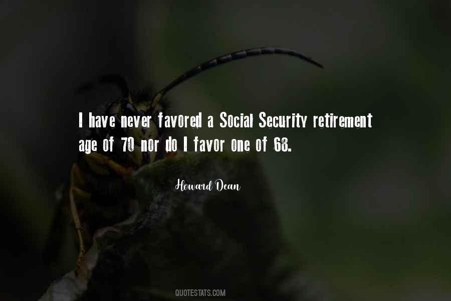 Quotes About Retirement Age #1403835