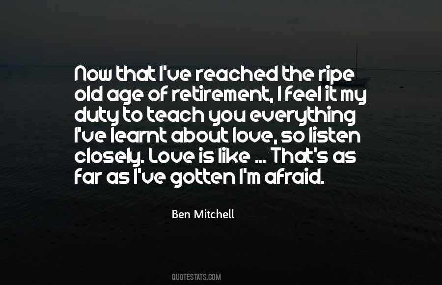 Quotes About Retirement Age #1541879