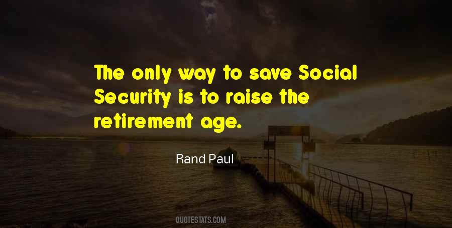 Quotes About Retirement Age #155806
