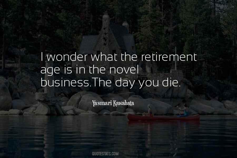 Quotes About Retirement Age #164677