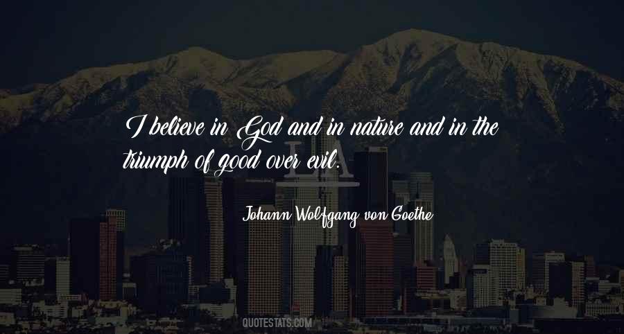 Quotes About The Nature Of Good And Evil #979517
