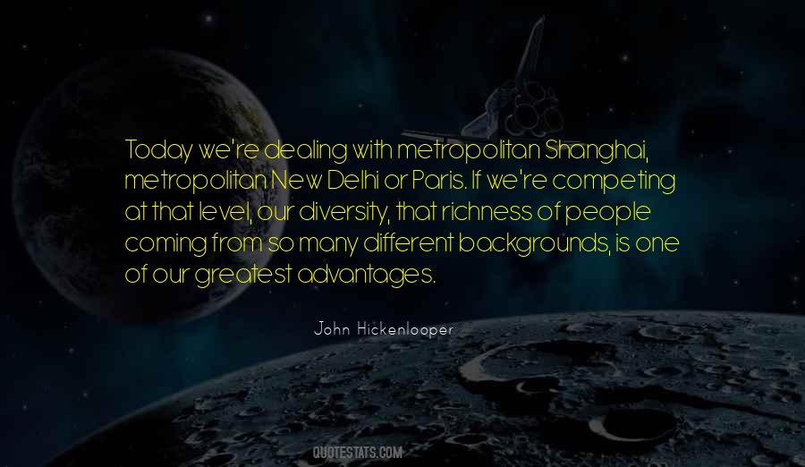 Quotes About Different Backgrounds #1001249