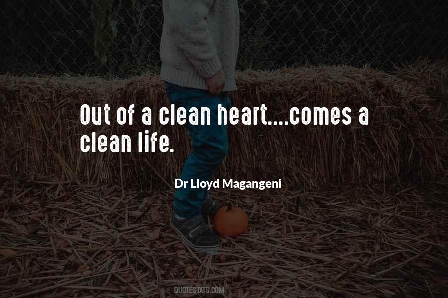 Quotes About Clean Heart #569794